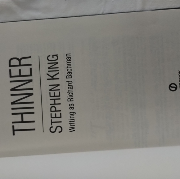 Thinner by Stephen King and Richard Bachman (1984, Hardcover BCE) Unique - Picture 8 of 16